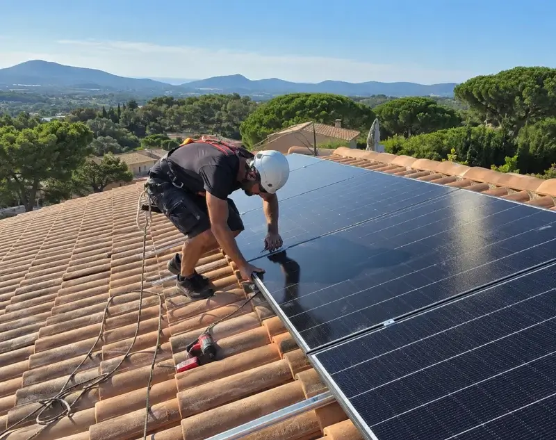 Installateur panneaux solaires Coligny — pose photovoltaïque sur toiture