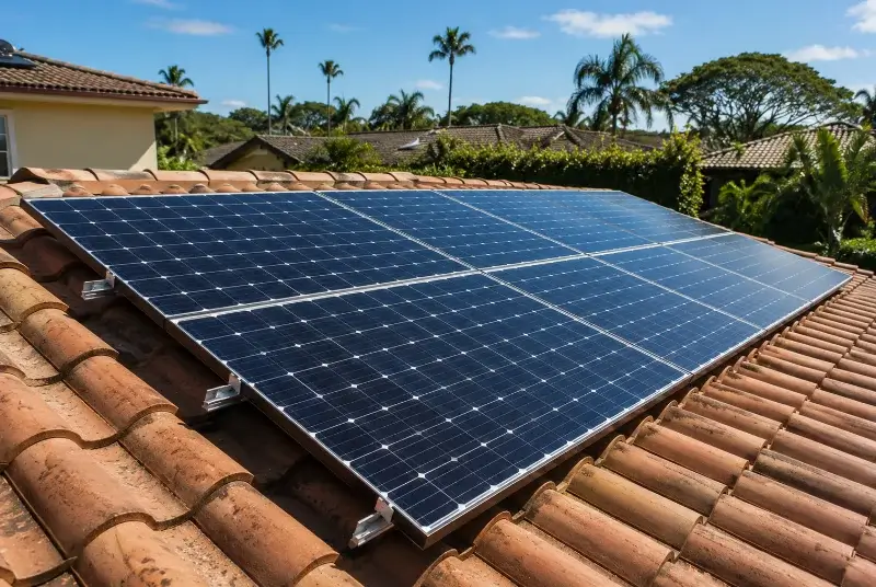 Installation de panneaux solaires à Coligny